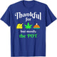 Thanksgiving Turkey Pot Pie 420 Weed Medical Marijuana Ganja T-Shirt - T-Shirt | Royal