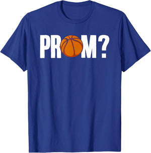 Prom Basketball Junior Prom Senior Prom School Prom Night T-Shirt - T-Shirt | Royal