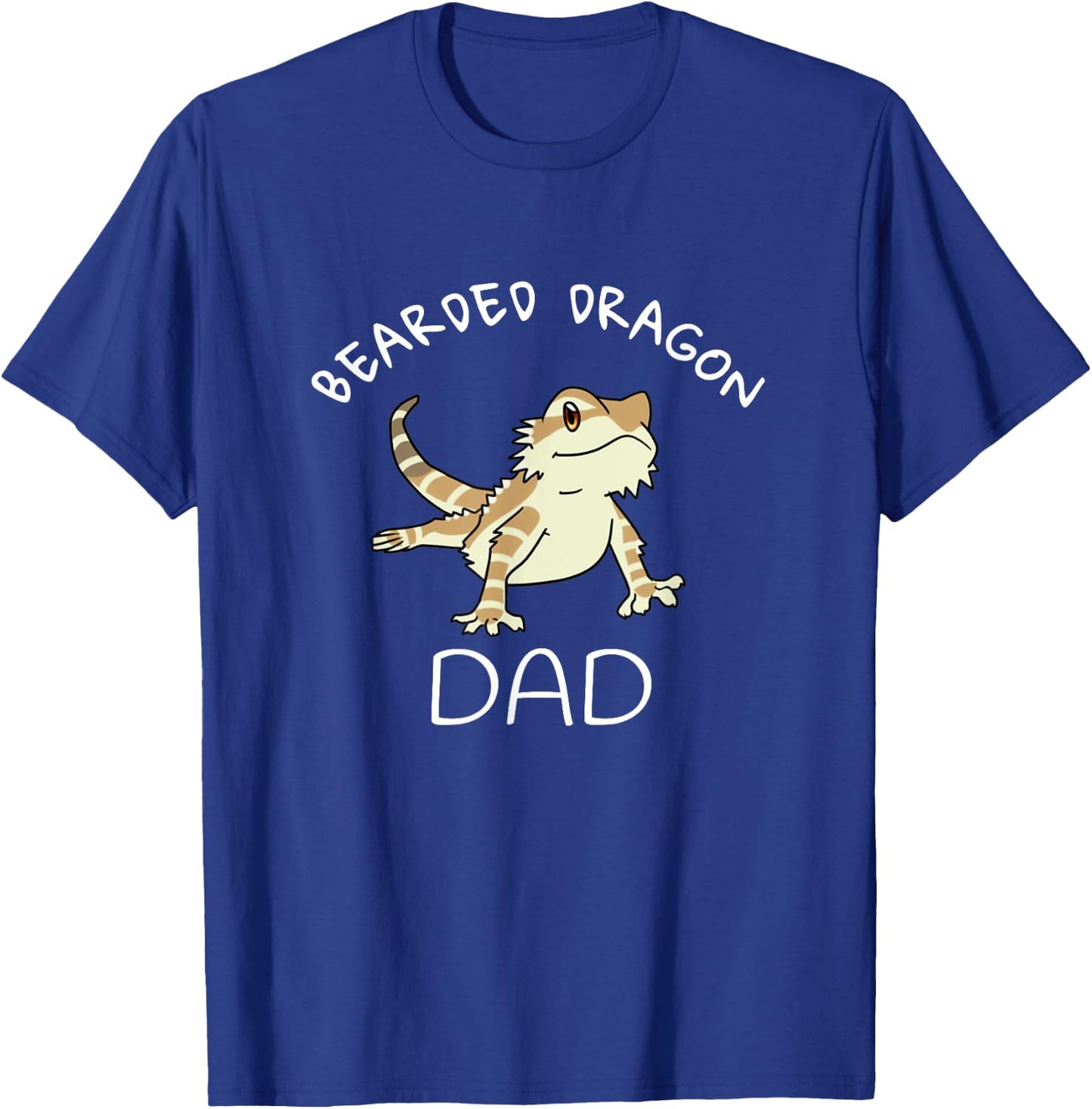 Bearded Dragon Dad Beardie T-Shirt - T-Shirt | Royal