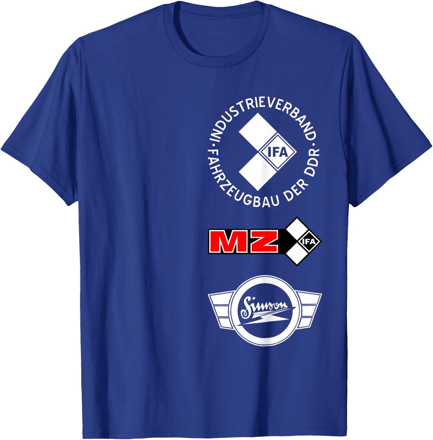 Simson IFA Suhl MZ ETZ TS ES DDR VEB Rocker Fun Gift , black T-Shirt - T-Shirt | Royal