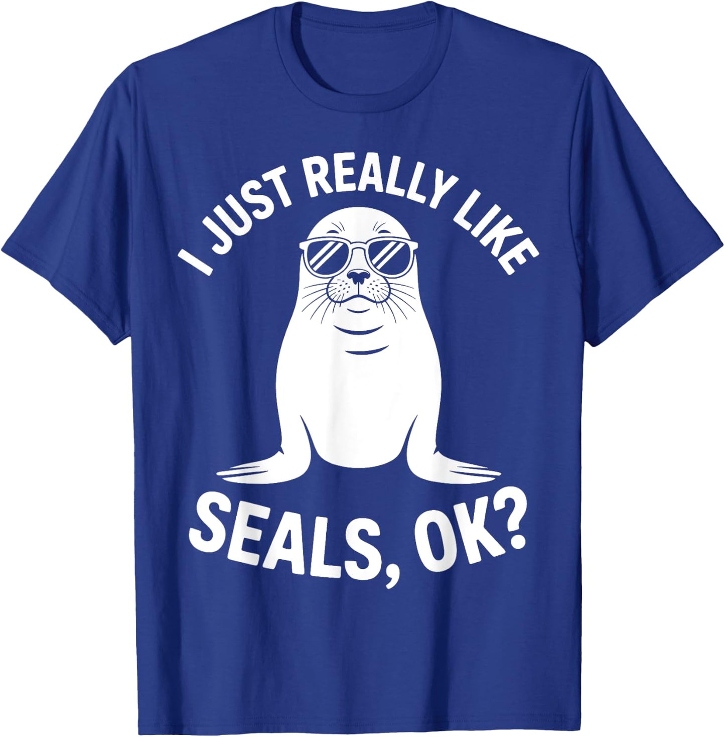 Seals Funny Seal T-Shirt - T-Shirt | Royal