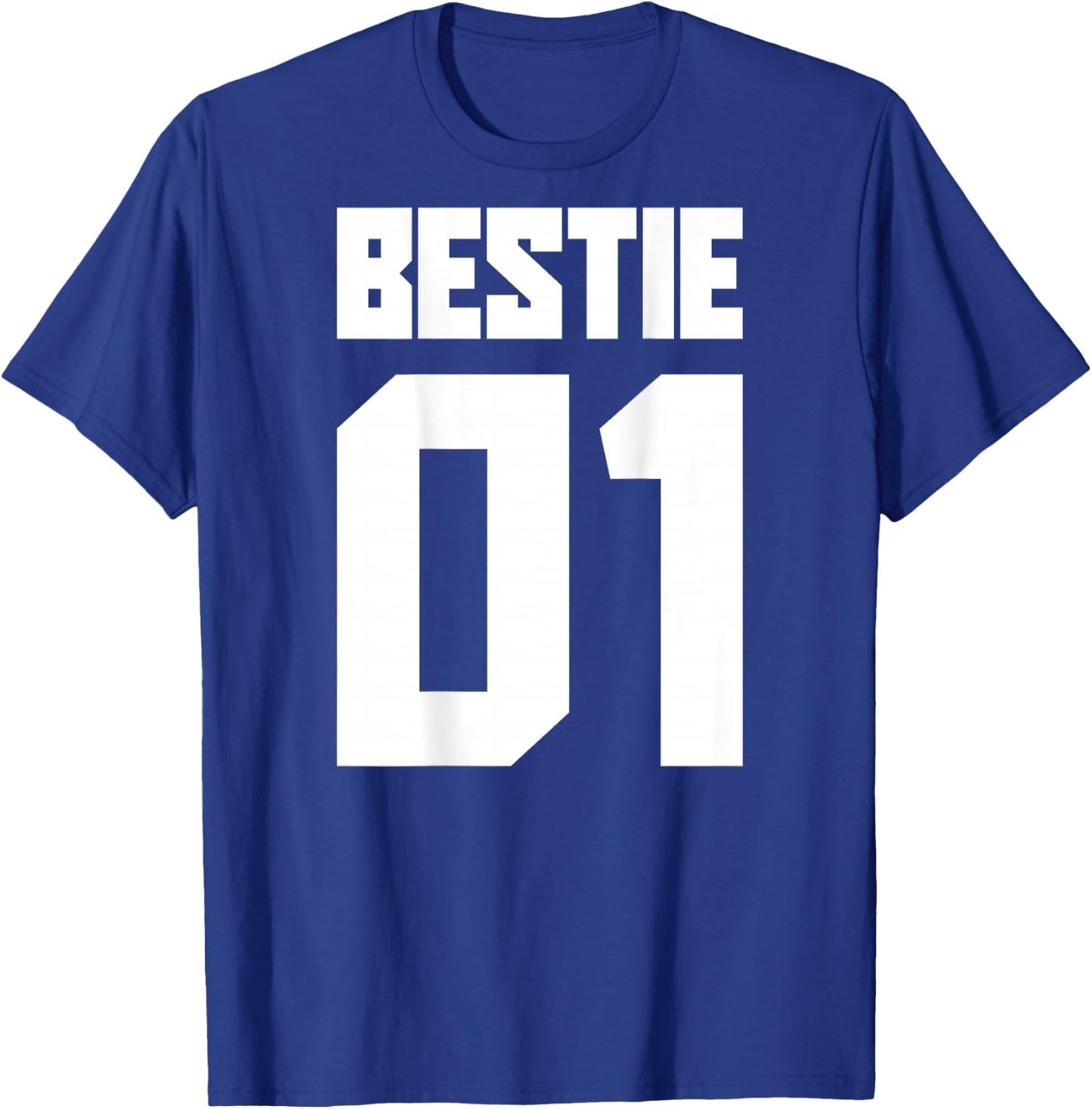 Bestie 01 Bestie 02 Bestie Squad Matching BFF Friend Crew , black, s T-Shirt - T-Shirt | Royal