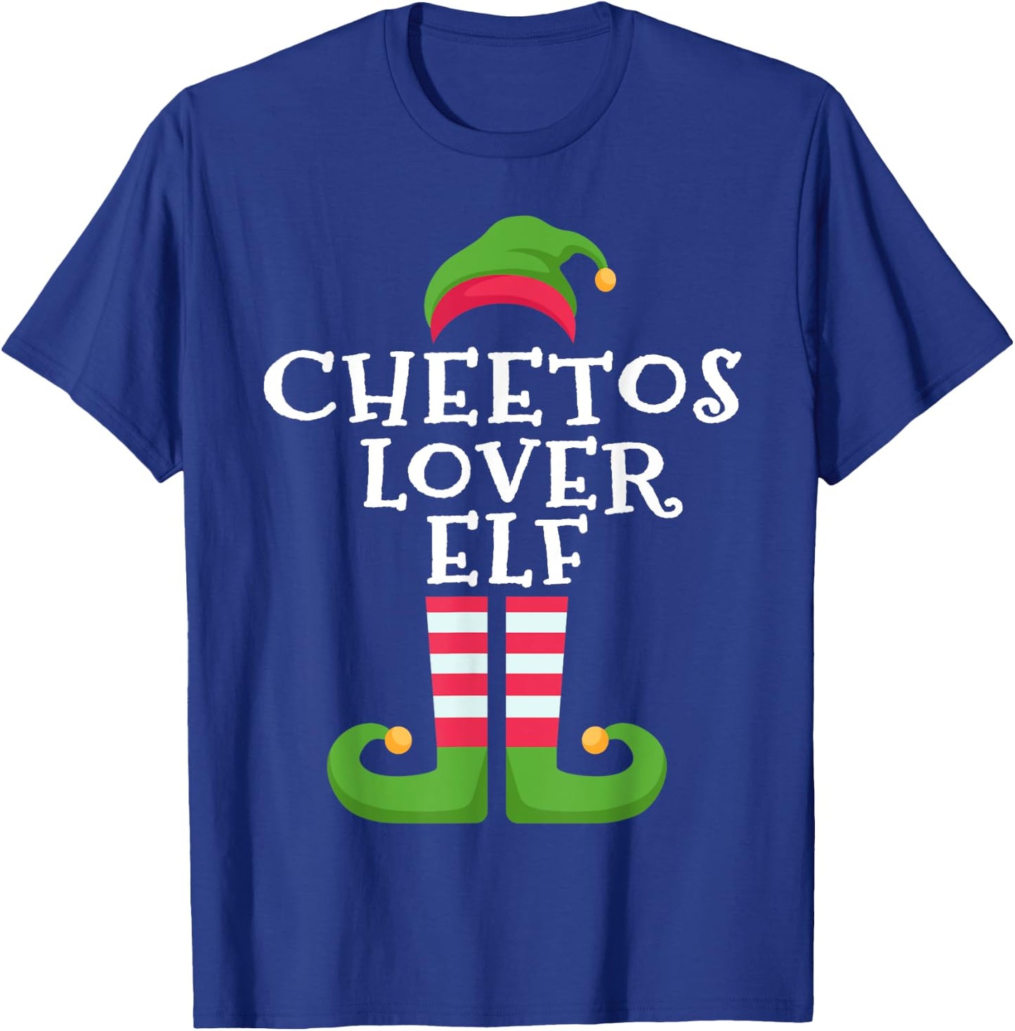 I'm The Cheetos Lover Elf Cheetos Lovers Christmas Pajama T-Shirt - T-Shirt | Royal