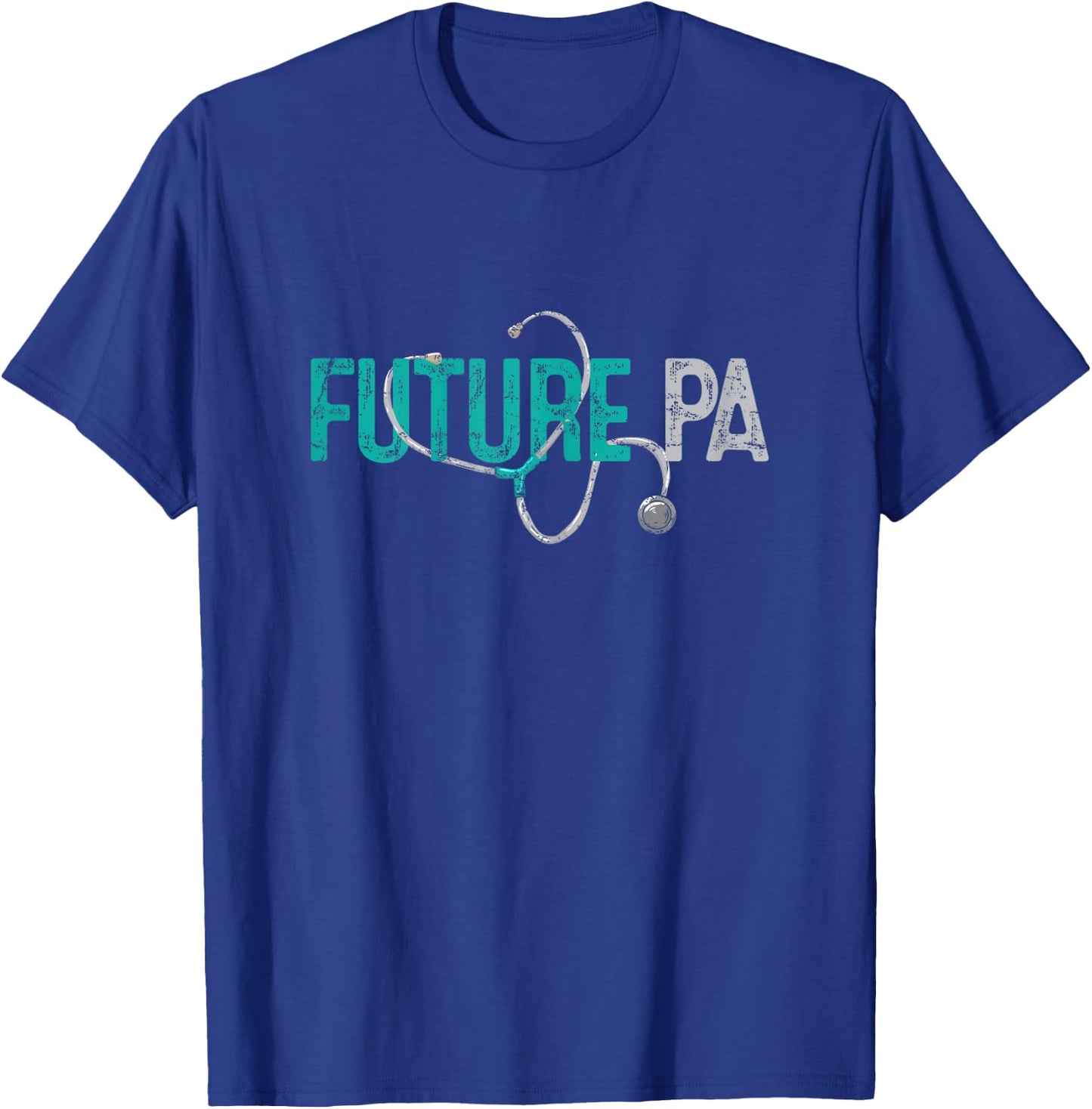 Future PA Physician Assistant Student Vintage T-Shirt - T-Shirt | Royal