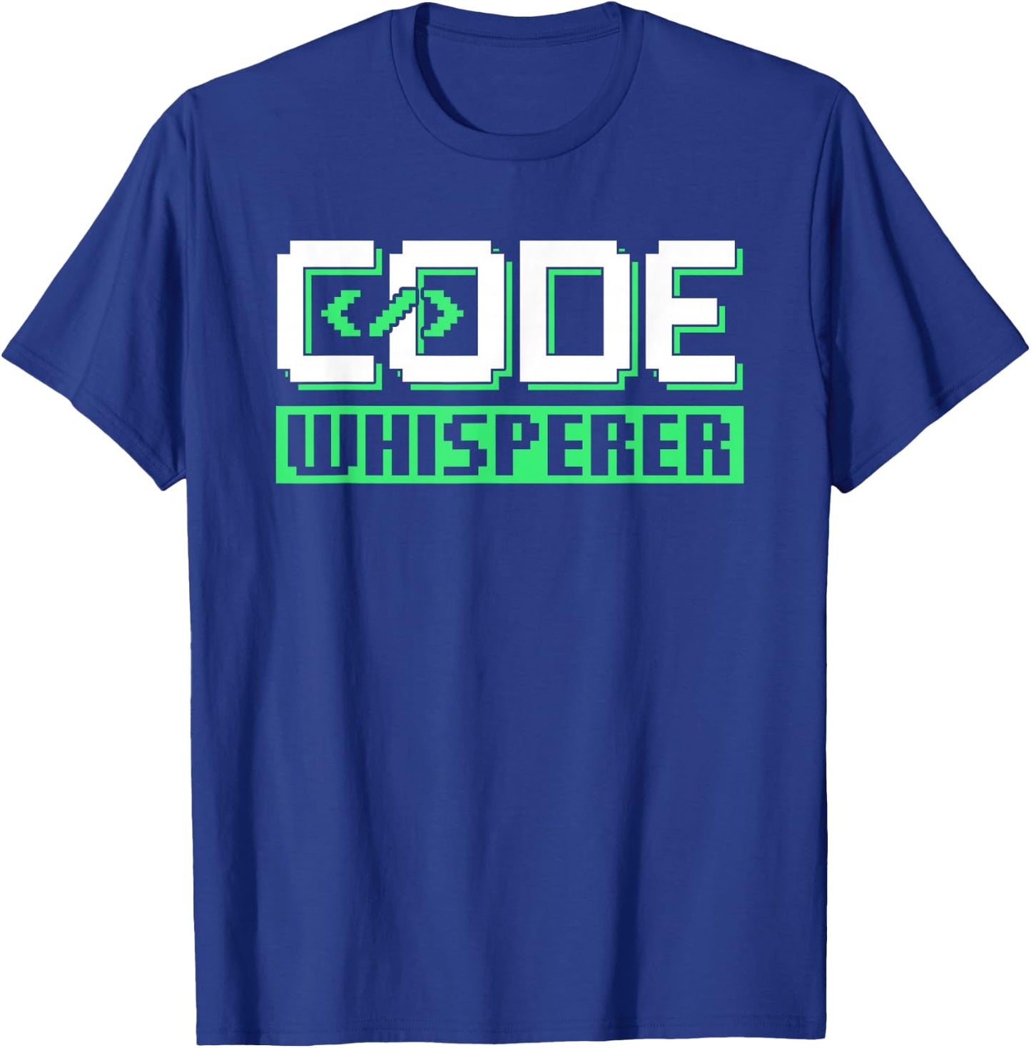 Code Whisperer Coder Programmer Coding Sayings T-Shirt - T-Shirt | Royal
