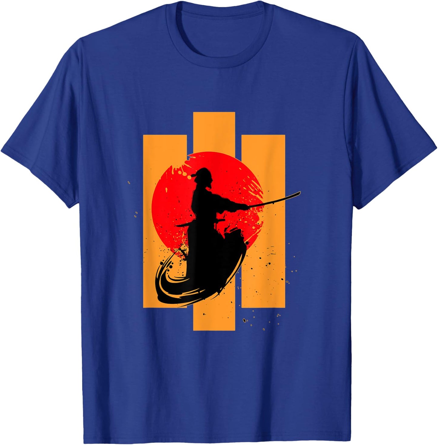 Japanischer Samurai-Krieger Bushido Code Japan Ronin Swordsmen T-Shirt - T-Shirt | Royal