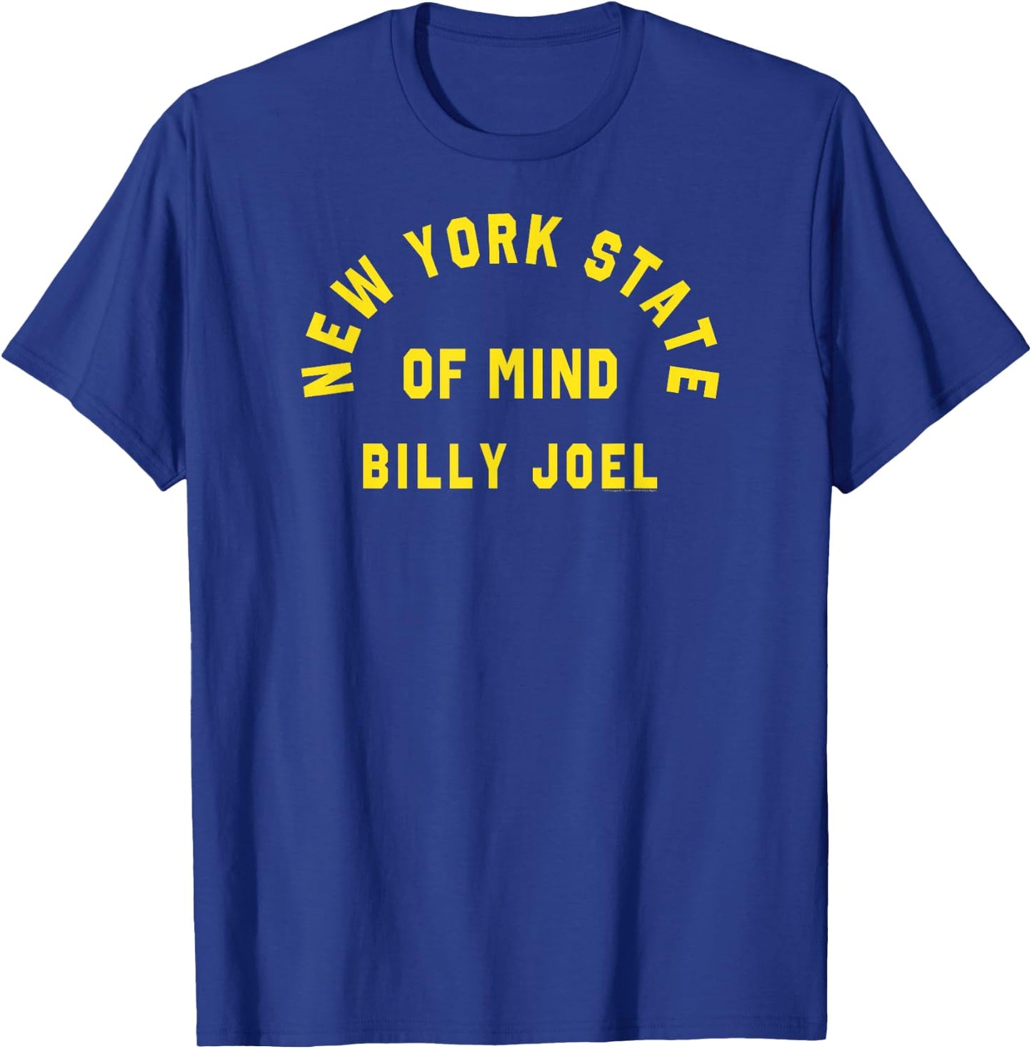 Billy Joel - NY State of Mind T-Shirt - T-Shirt | Royal