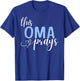 This Oma Prays Perfect Christian Oma T-Shirt - T-Shirt | Royal