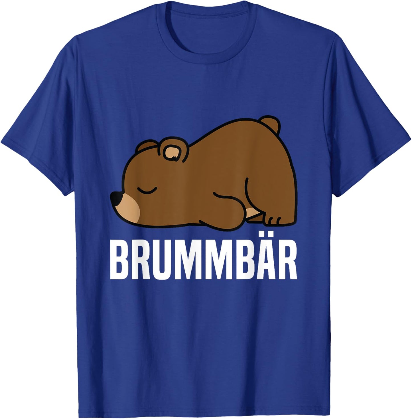 Grummbär Bear Genervt Brown Bear Tired , black T-Shirt - T-Shirt | Royal