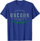 State of Oregon T-Shirt - T-Shirt | Royal