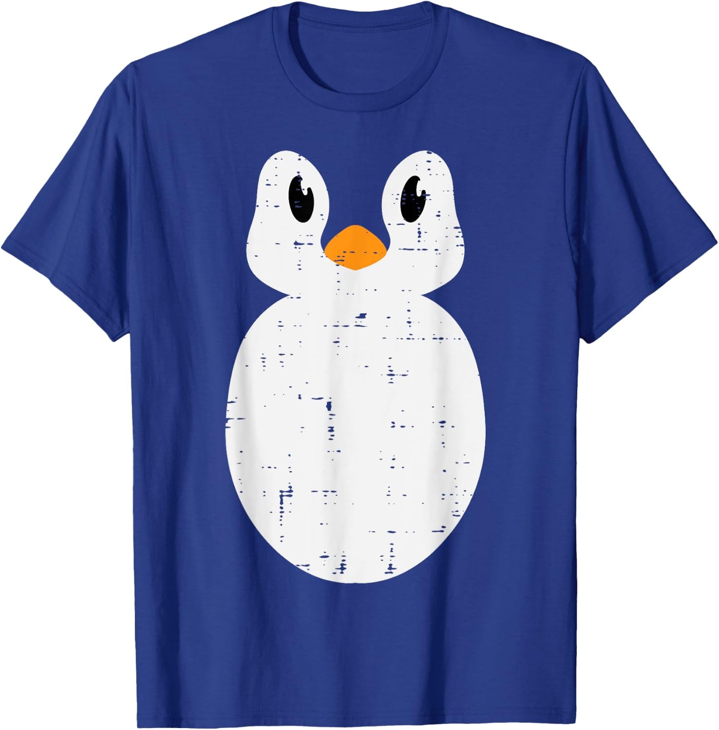 Penguin Face Costume Cute Animal Men Women Boys Girls Kids T-Shirt - T-Shirt | Royal