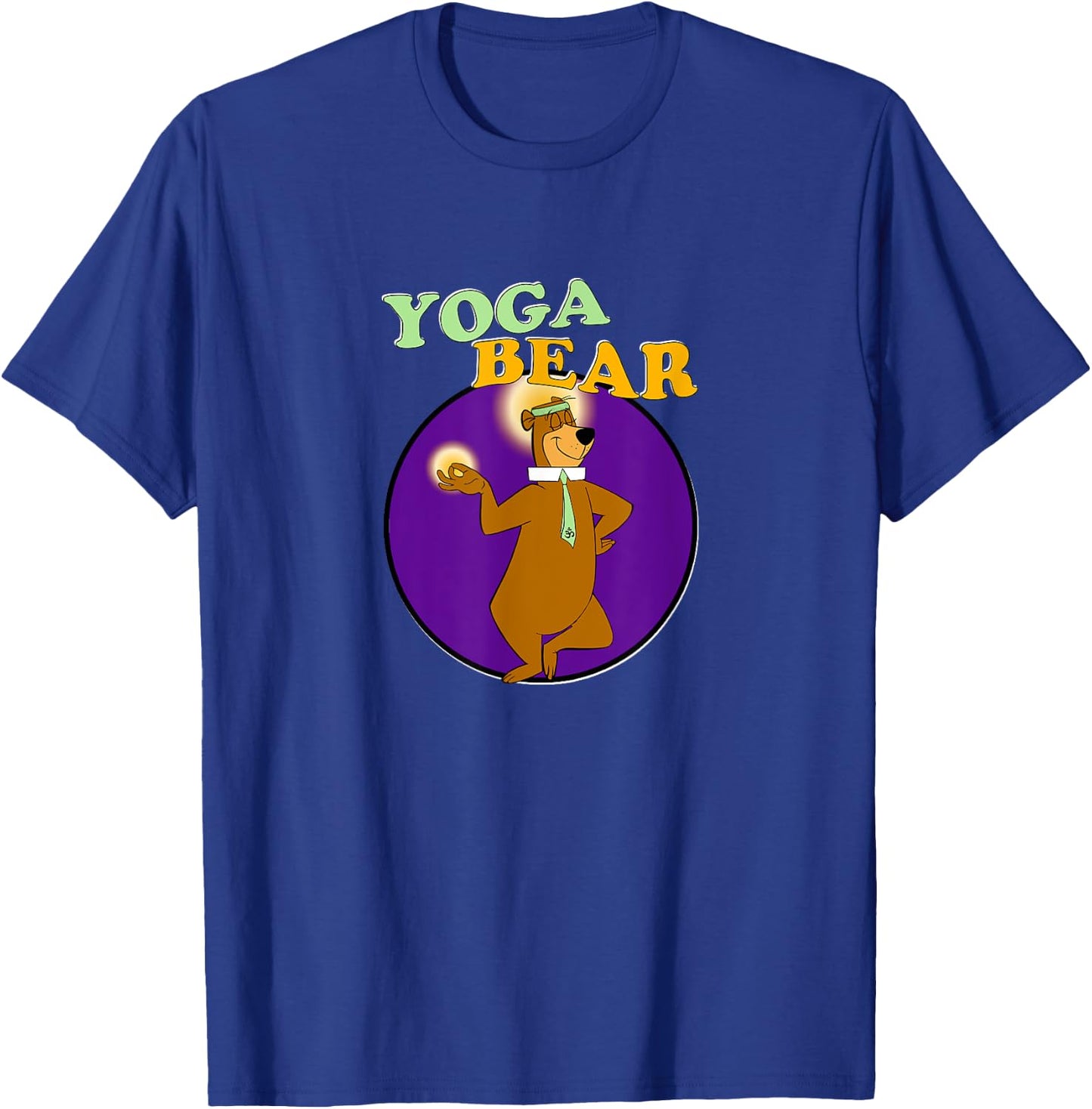 Yoga Bear Funny Yogi Yoga Workout T-Shirt - T-Shirt | Royal