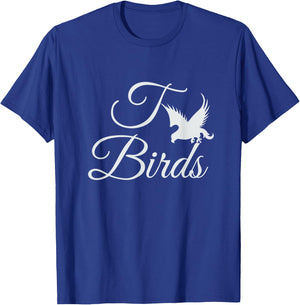 T birds / T BIRD funny design T-Shirt - T-Shirt | Royal