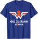 Merkel Cell Carcinoma Awareness Warrior Orange Ribbon Gifts T-Shirt - T-Shirt | Royal