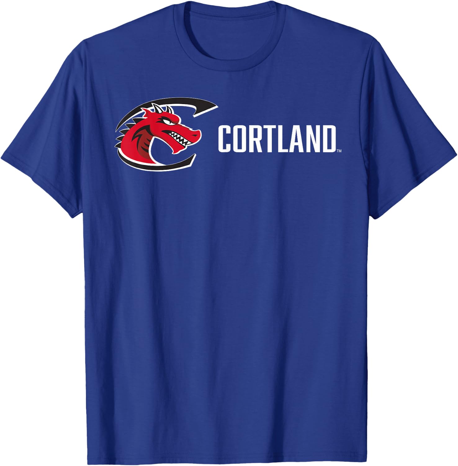 SUNY Cortland Red Dragons T-Shirt - T-Shirt | Royal
