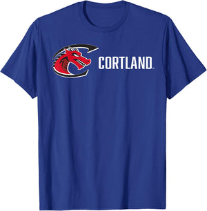 SUNY Cortland Red Dragons T-Shirt - T-Shirt | Royal