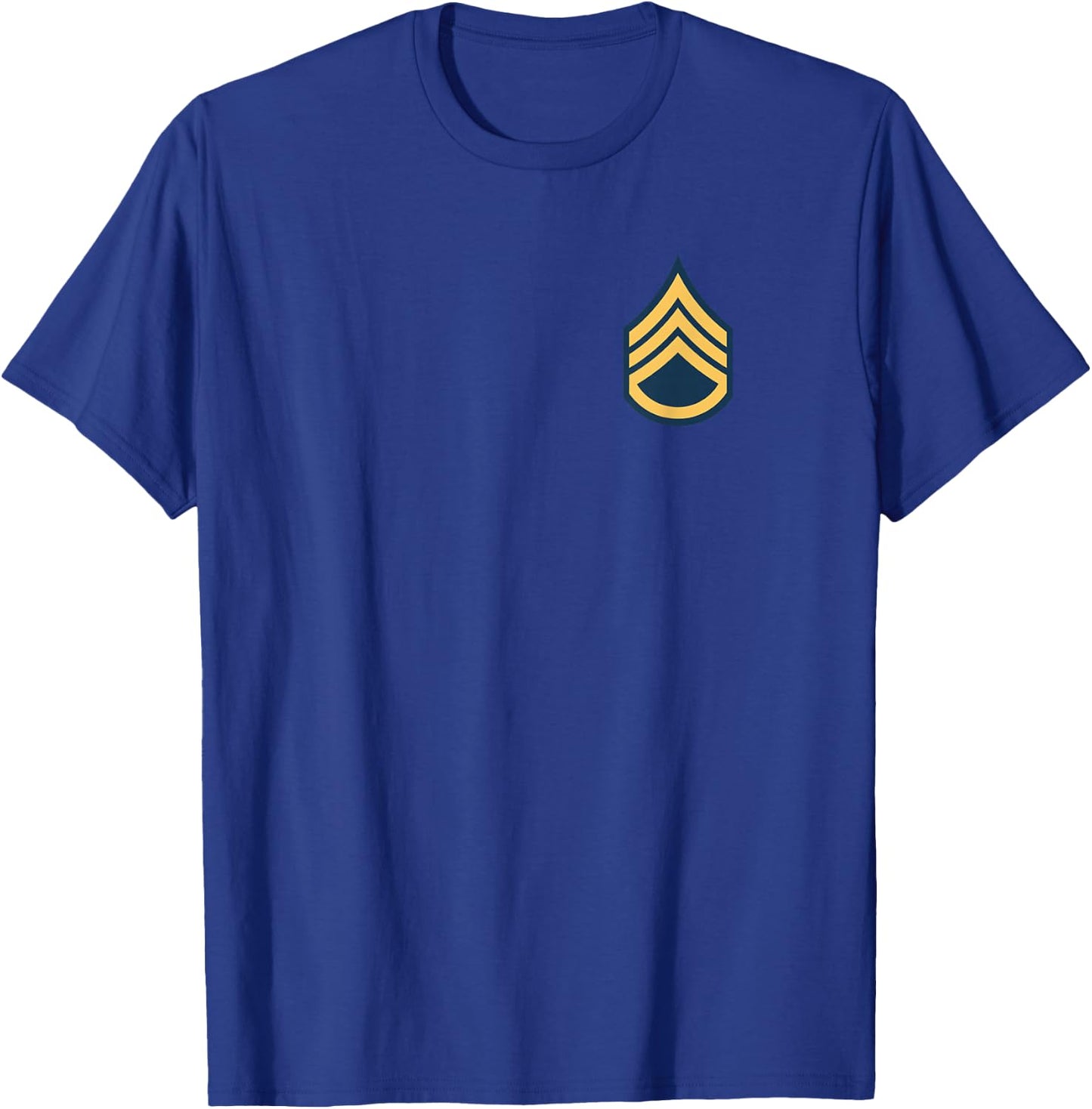 US Army Rank - Staff Sergeant (E-6) - SSG T-Shirt - T-Shirt | Royal