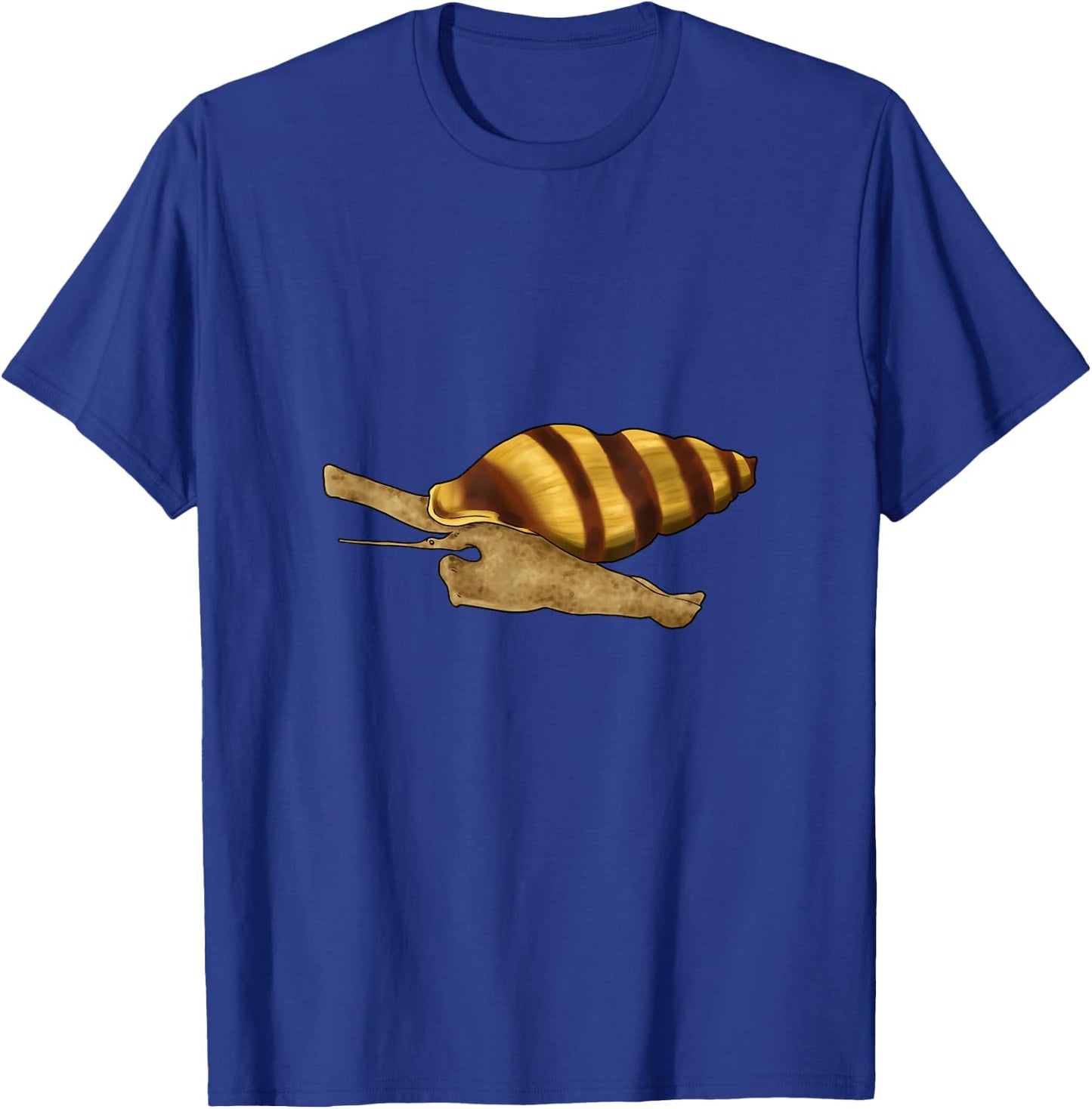 Drawing of a assassin snail T-Shirt - T-Shirt | Royal