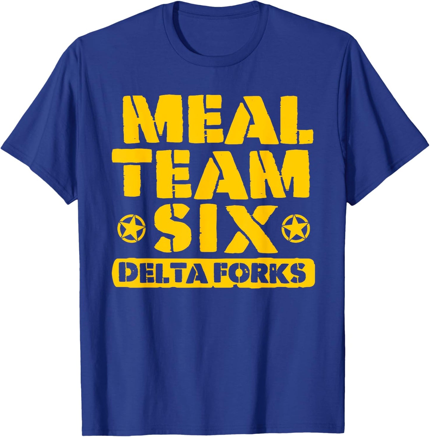 Meal Team Six: Delta Forks T-Shirt - T-Shirt | Royal