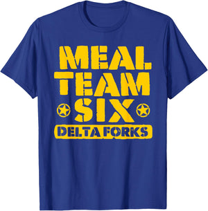 Meal Team Six: Delta Forks T-Shirt - T-Shirt | Royal