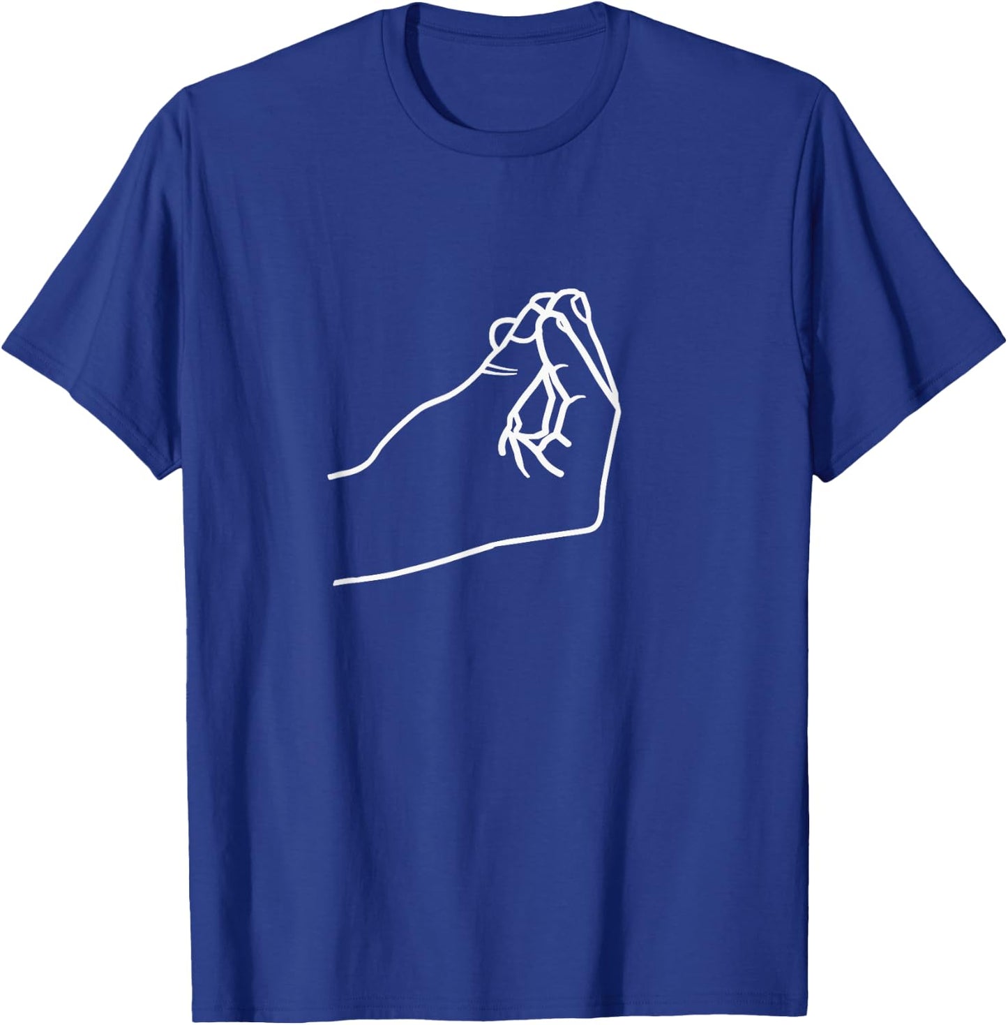 Italian Pinched Fingers T-Shirt - T-Shirt | Royal