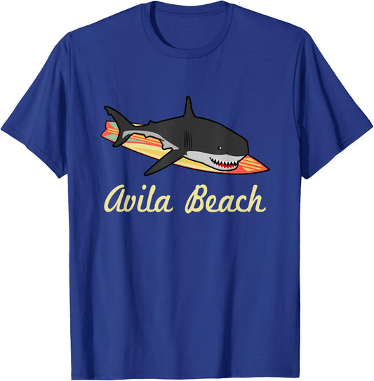 Avila Beach Souvenir Graphic Surf California Fun Gifts Women Kids T-Shirt - T-Shirt | Royal
