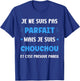 First name I'm not perfect but I'm Chouchou , Black, S T-Shirt - T-Shirt | Royal