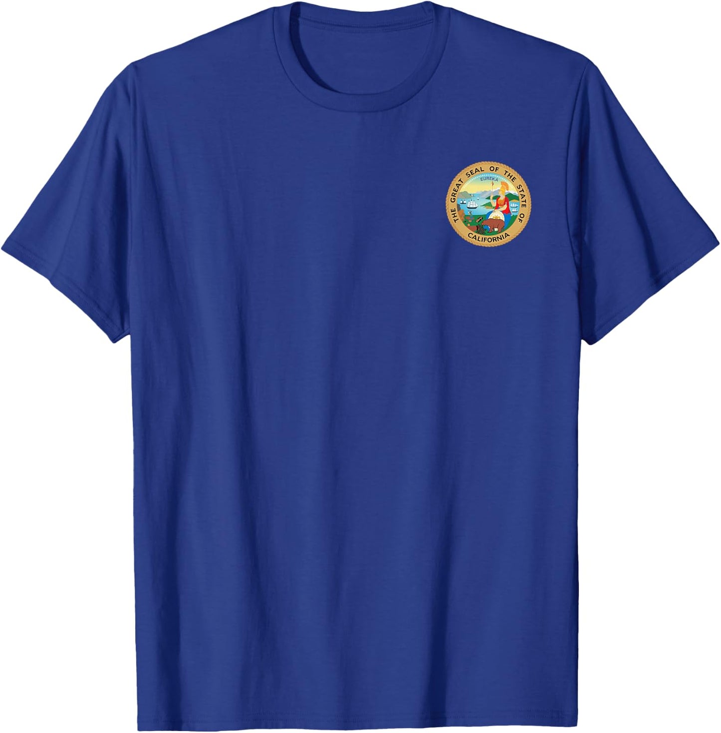 California State Seal Symbol T-Shirt - T-Shirt | Royal