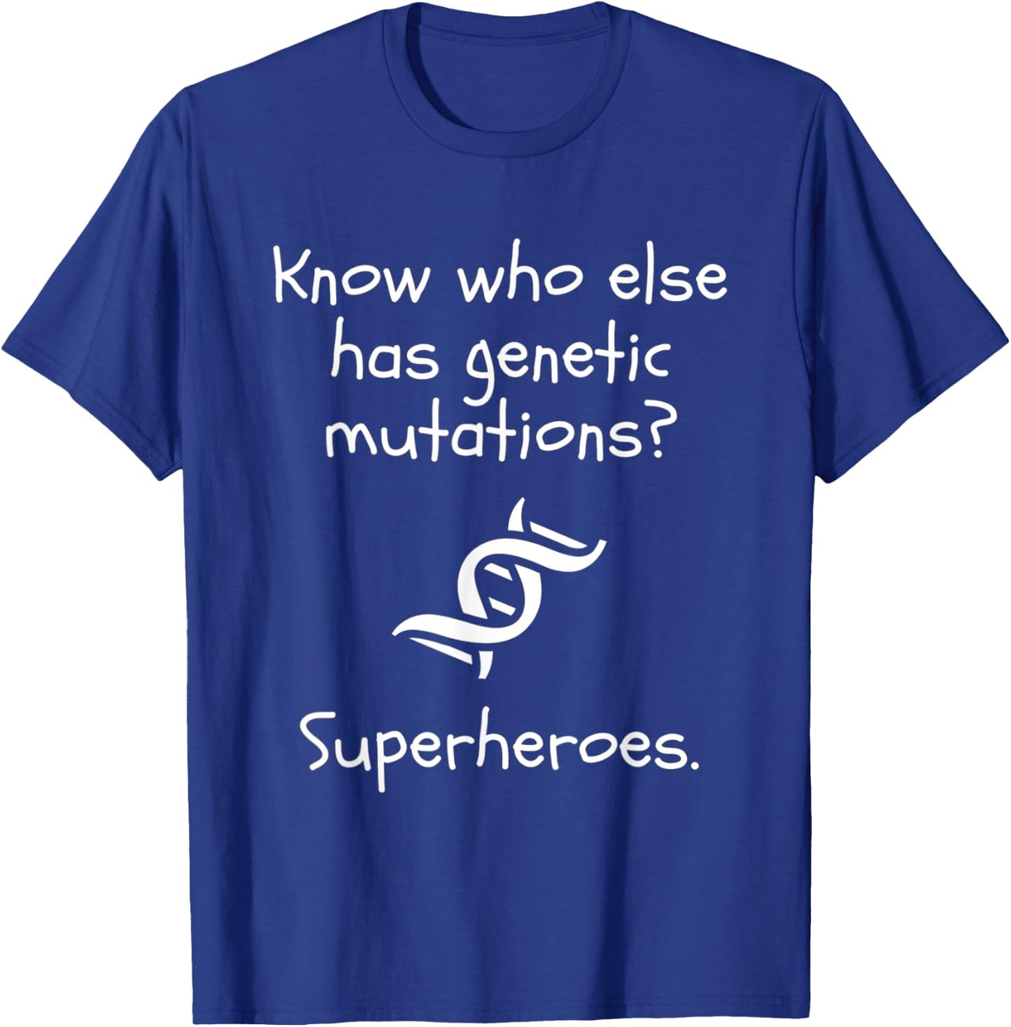 Kids Genetic Disorder Awareness Funny Super Hero T-Shirt - T-Shirt | Royal