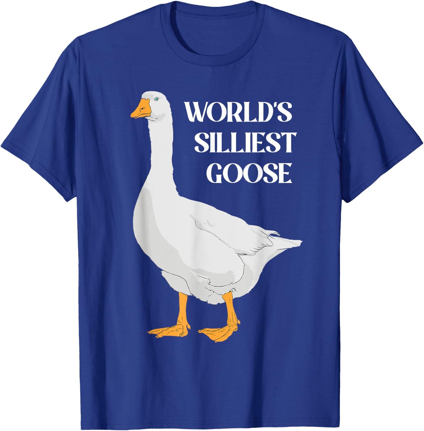 World's Silliest Goose Cute Kids T-Shirt - T-Shirt | Royal
