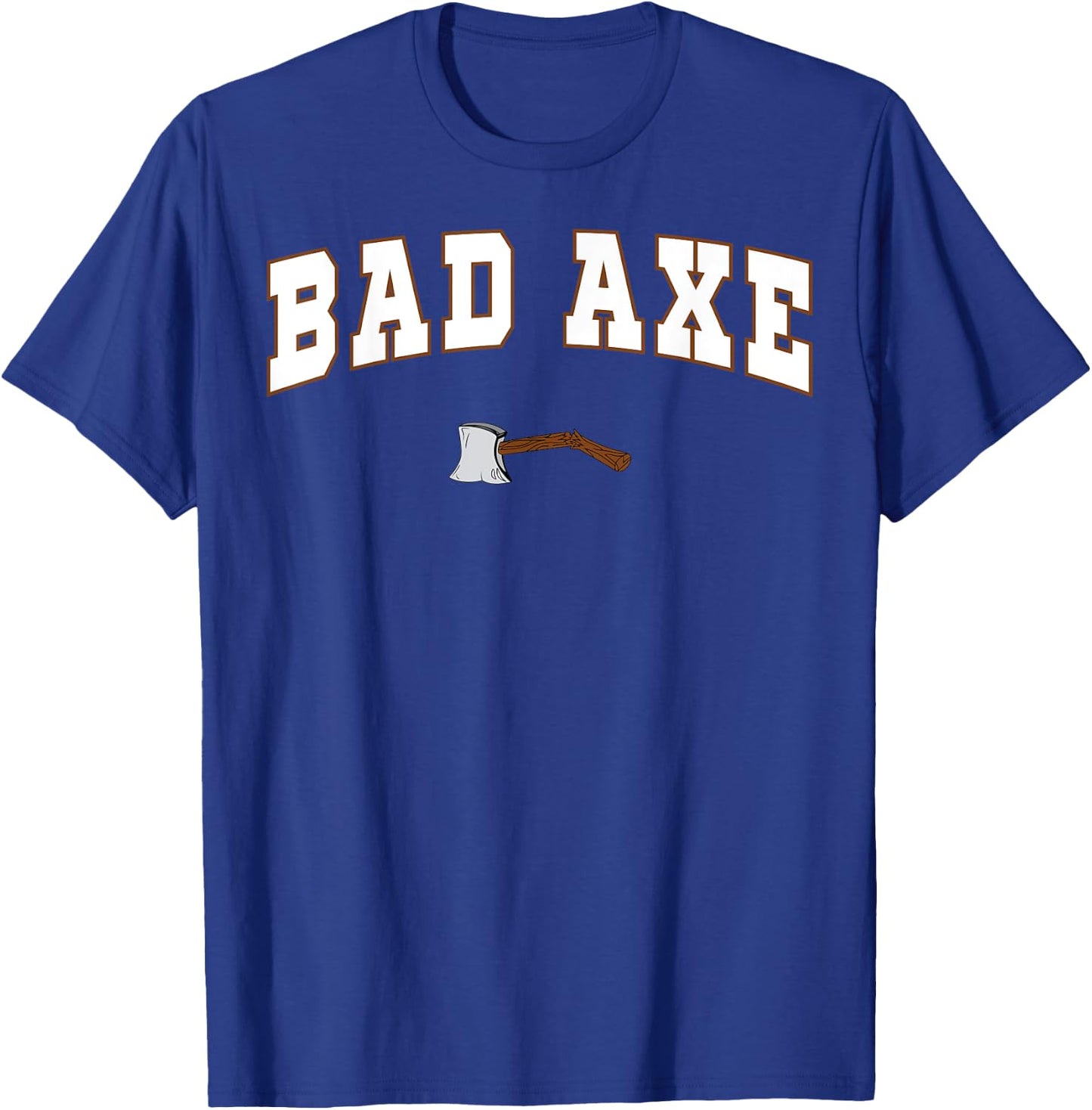 Bad Axe High School Hatchets T-Shirt - T-Shirt | Royal