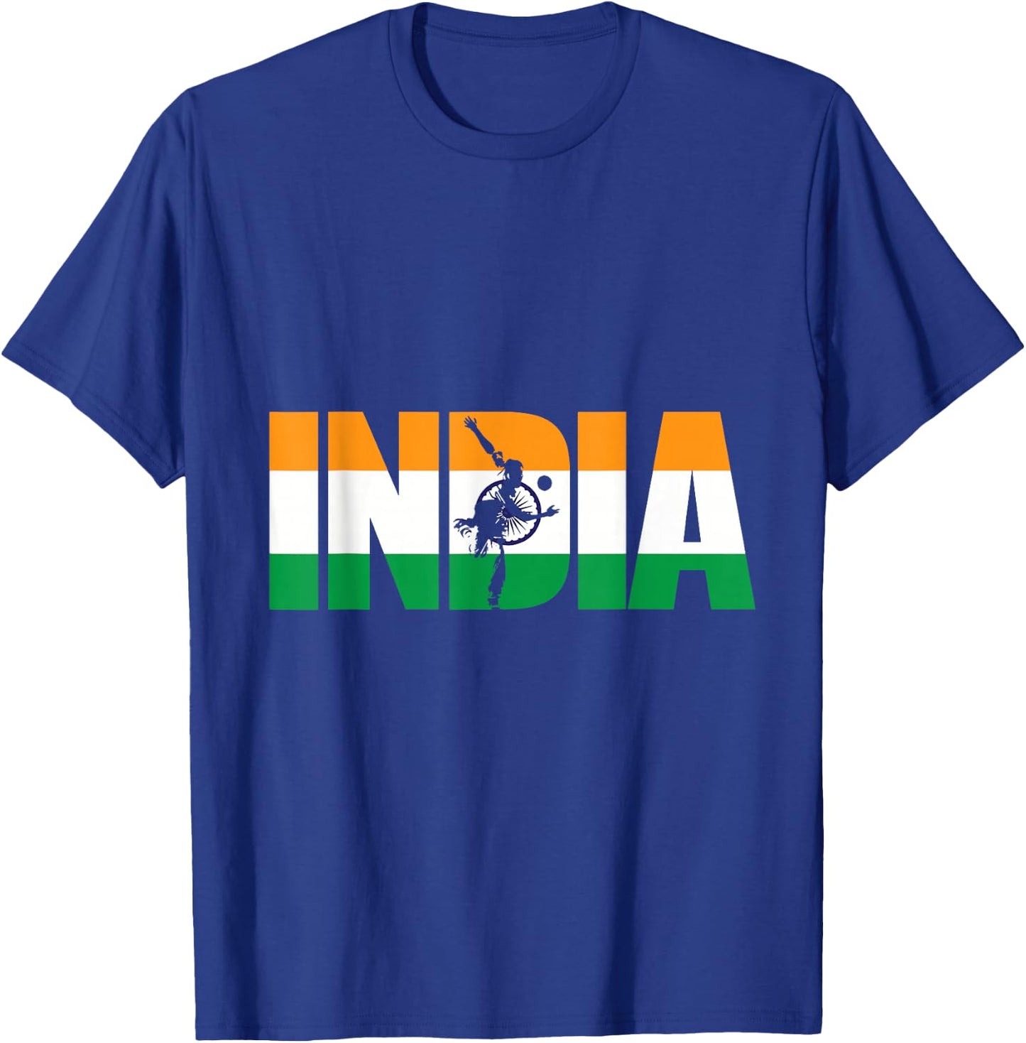 India Cricket Supporters Shirt Jersey | Indian Cricket Fans T-Shirt - T-Shirt | Royal