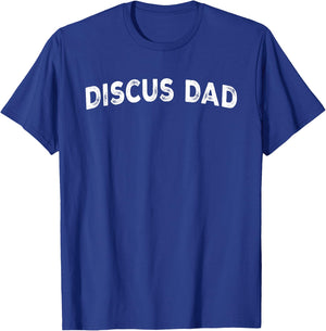 Discus Dad T-Shirt - T-Shirt | Royal
