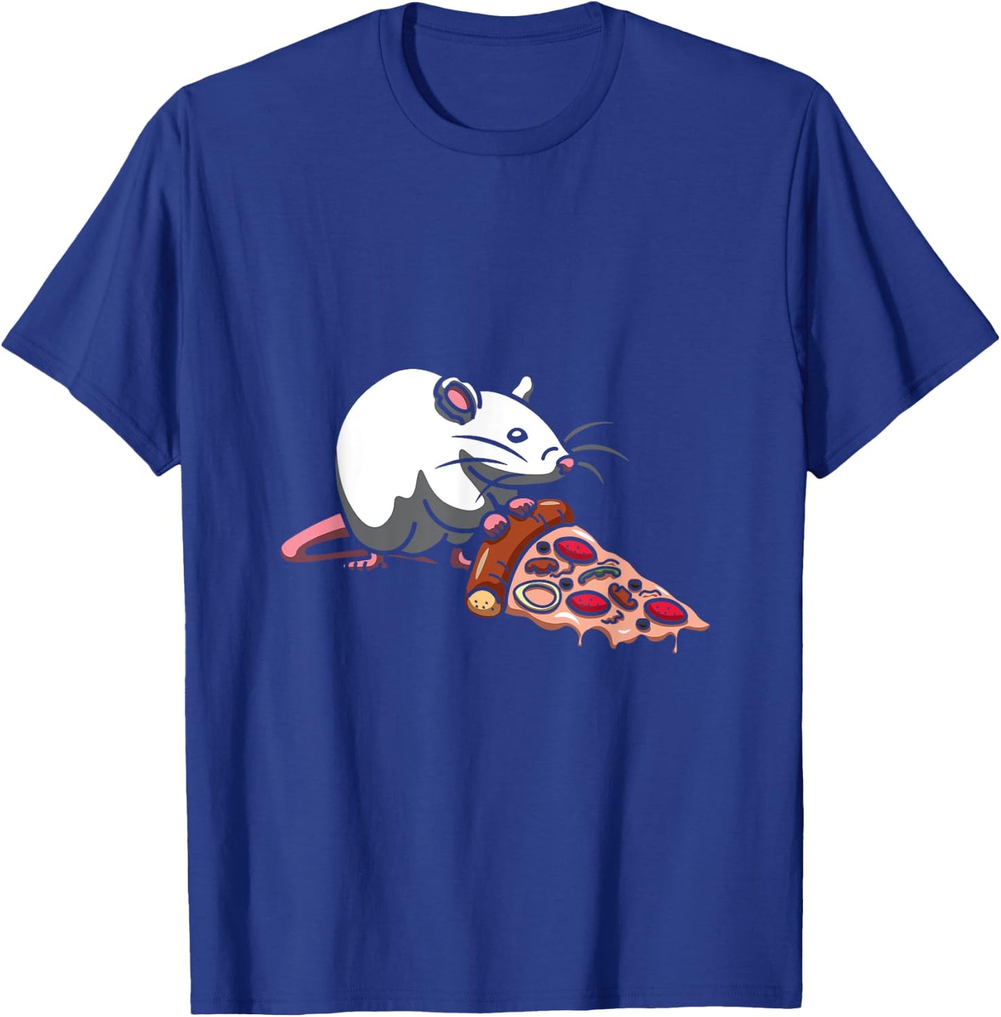 Mouse Rat Italian Dish Pizzetta Baker Foodie Pizza T-Shirt - T-Shirt | Royal