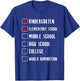 Middle School Graduation T-Shirt - T-Shirt | Royal