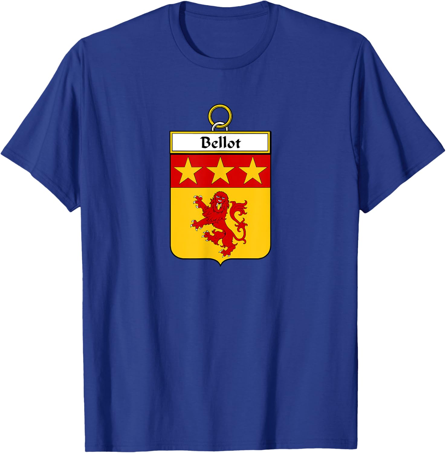 Bellot Coat of Arms - Family Crest T-Shirt - T-Shirt | Royal