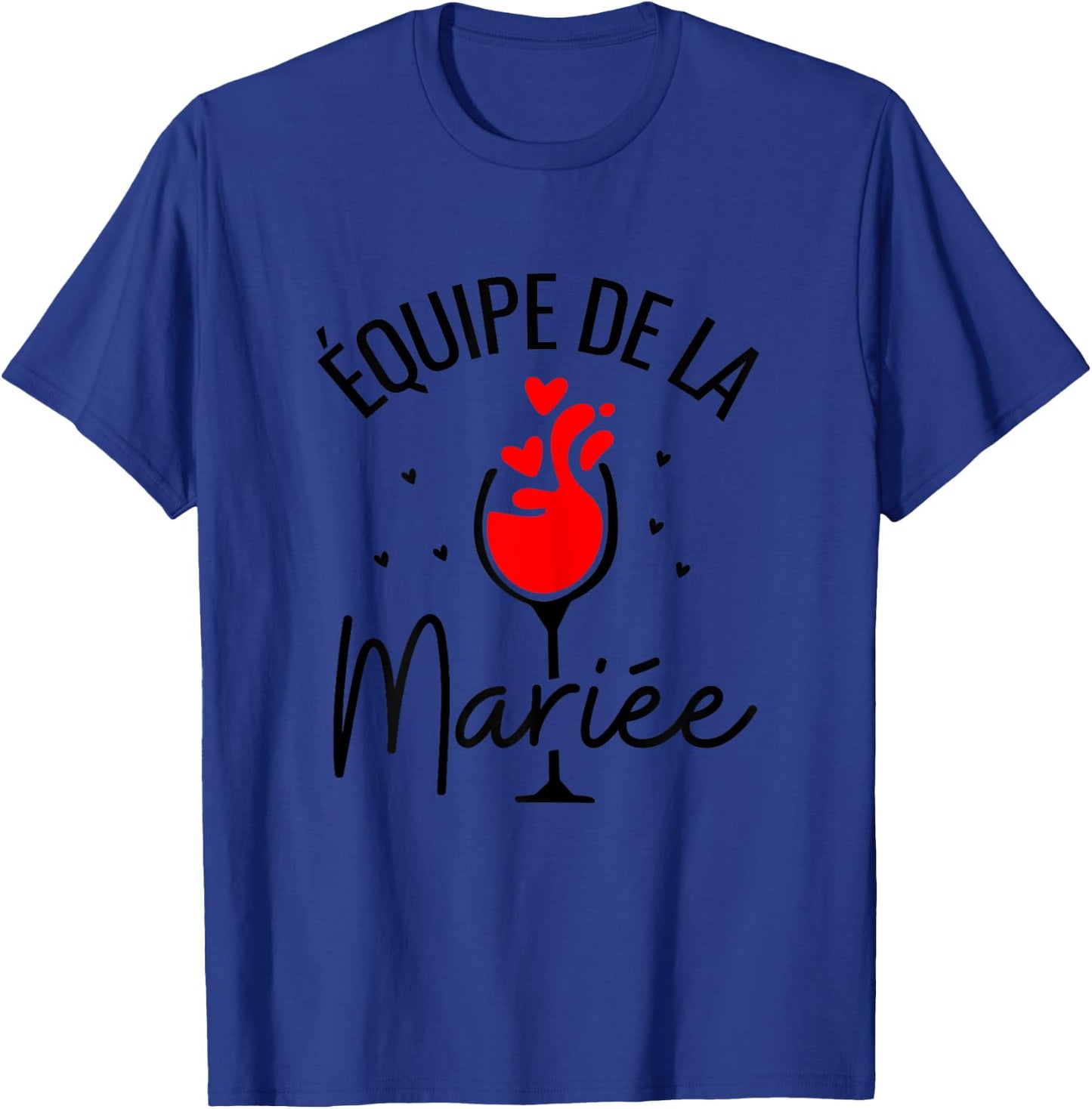 Team Bride Funeral Life Young Girl EVJF , white T-Shirt - T-Shirt | Royal