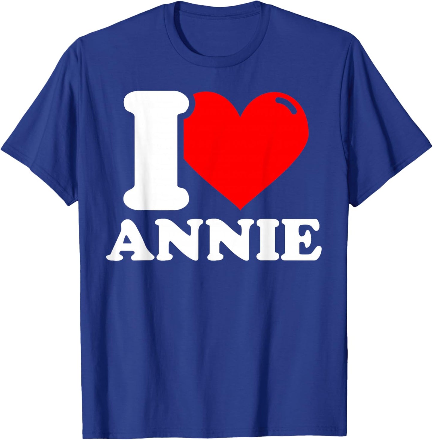I love Annie T-Shirt - T-Shirt | Royal