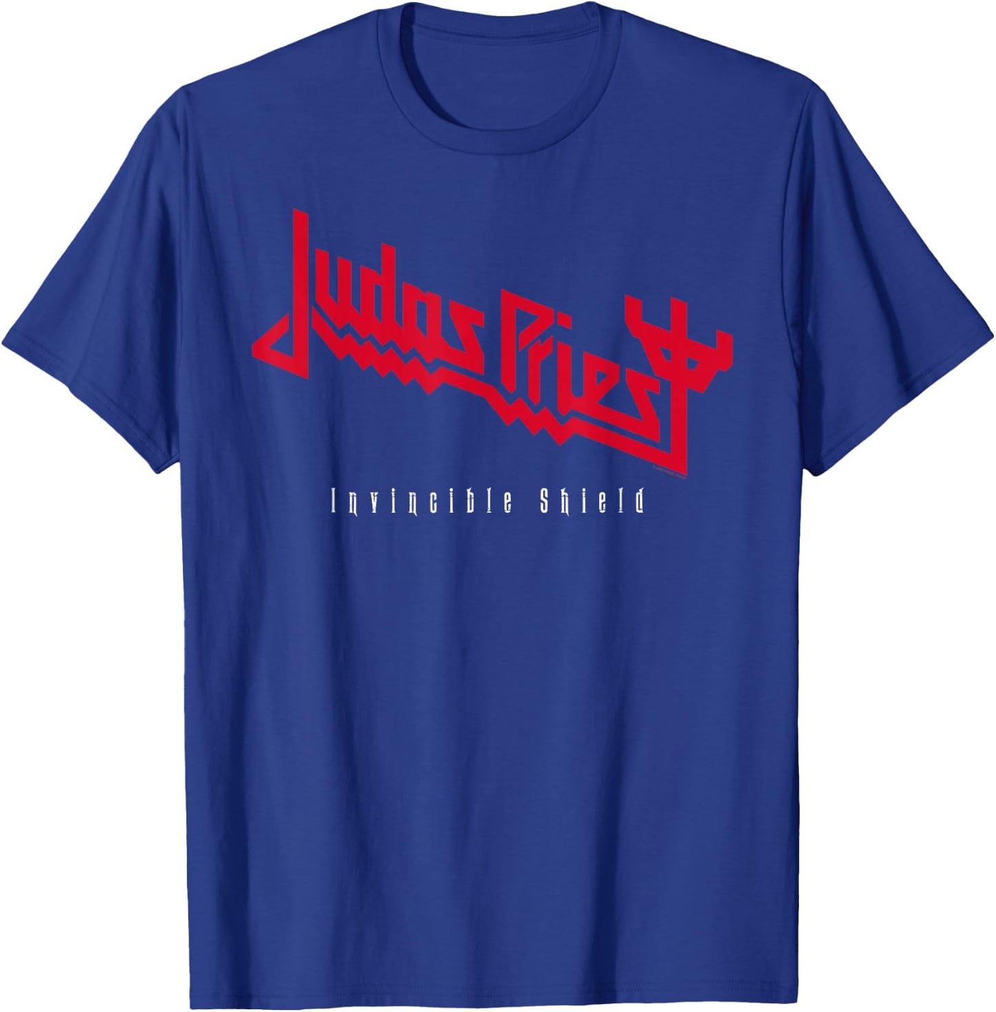 Judas Priest Invincible Shield Red , black T-Shirt - T-Shirt | Royal