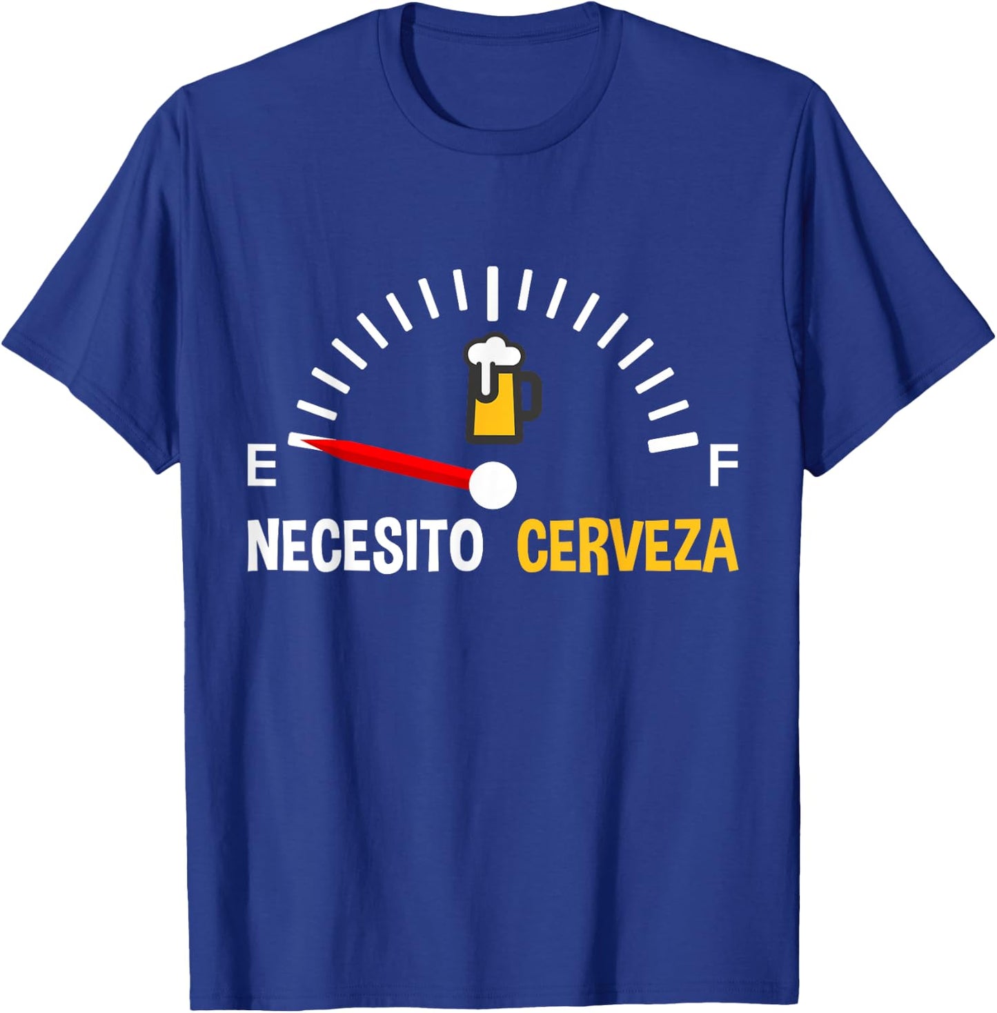 Necesito Cerveza as Funny Spanish Quote Mexican Beer T-Shirt - T-Shirt | Royal