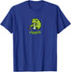 Rippit Stoner Frog | Weed, Marijuana Smoker, Cannabis 420 T-Shirt - T-Shirt | Royal