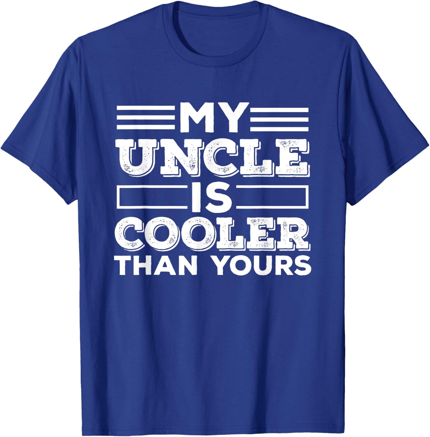 My Uncle is cooler than yours Best Uncle Godfather Toddlers T-Shirt - T-Shirt | Royal
