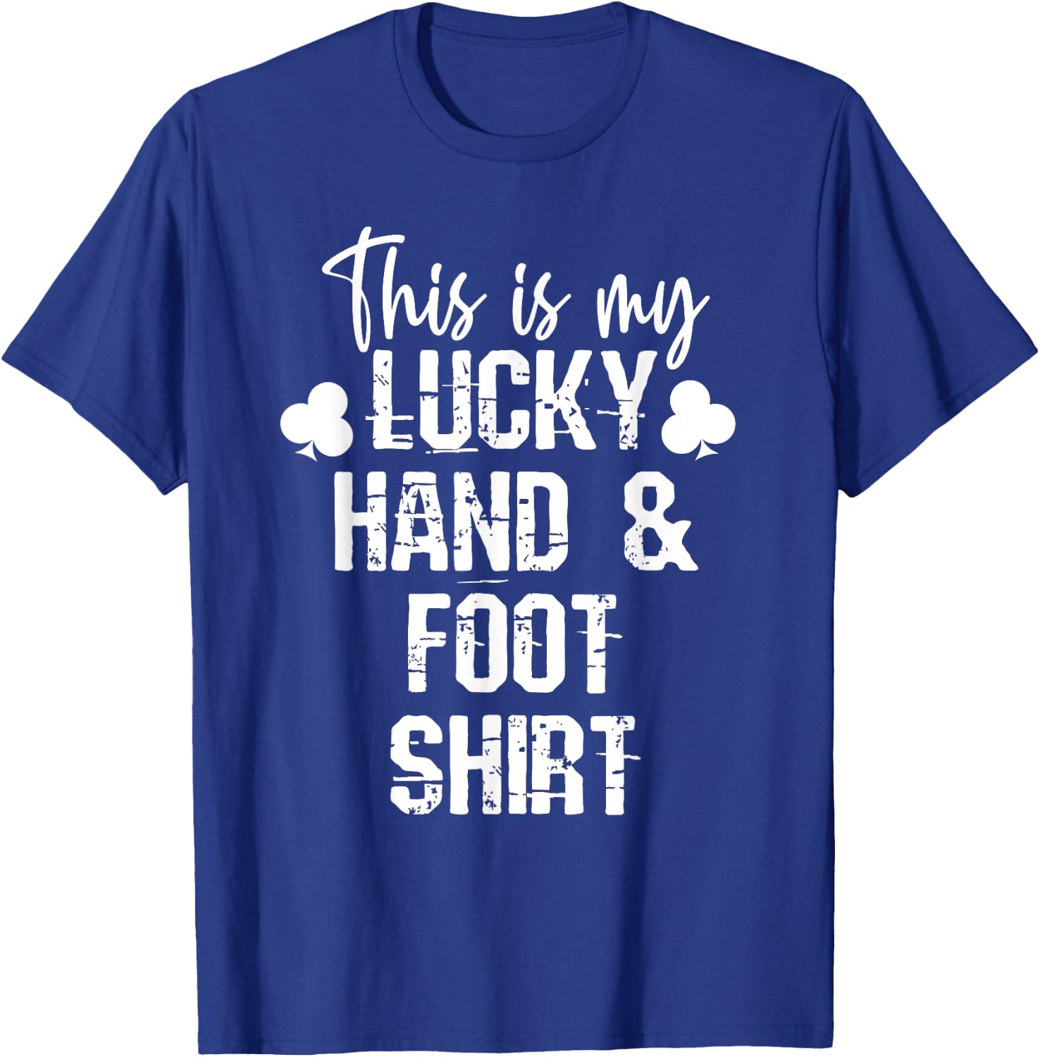 Hand and Foot Card Game Player Gift Funny Sharks Cards T-Shirt - T-Shirt | Royal