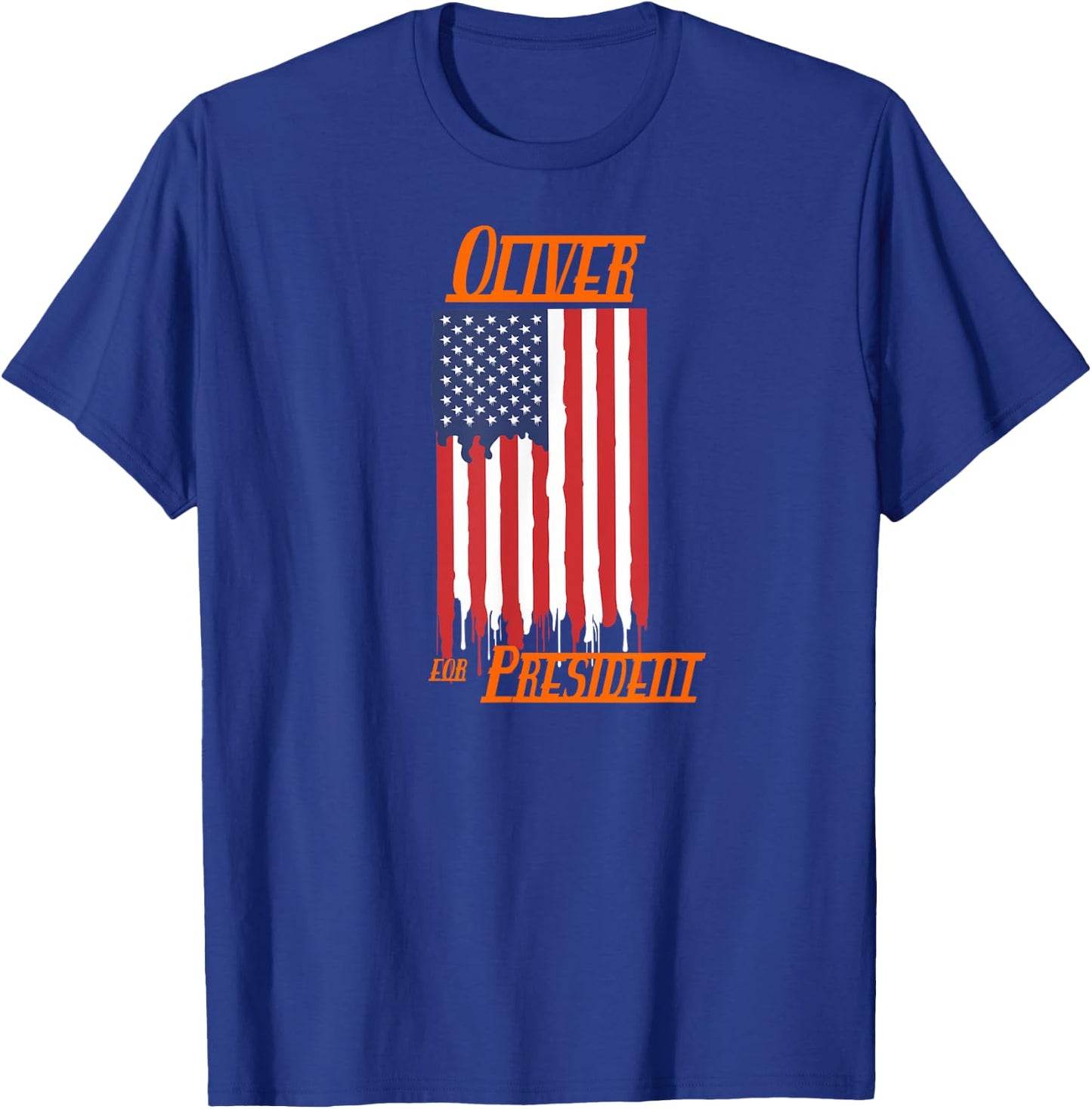 Oliver For President T-Shirt - T-Shirt | Royal