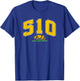 Berkeley Area Code California CA , Small, Black T-Shirt - T-Shirt | Royal