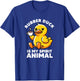 Rubber Duck Is My Spirit Animal I Love Duck Lover Funny Duck T-Shirt - T-Shirt | Royal
