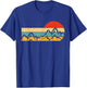 Hiking Design Men Forest Retro Outdoors Mountain Hiking T-Shirt - T-Shirt | Royal