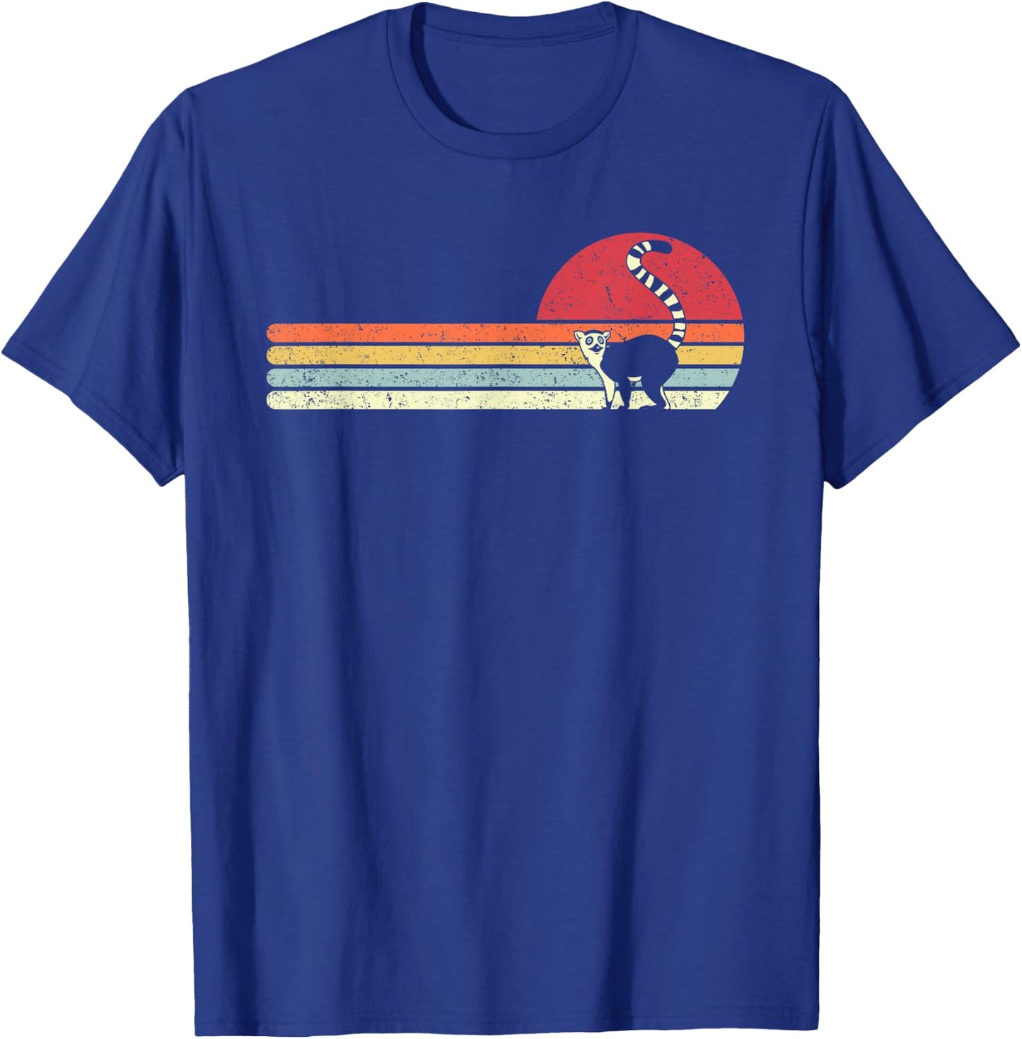 Lemur, Lemuren Vintage Shirt T-Shirt - T-Shirt | Royal