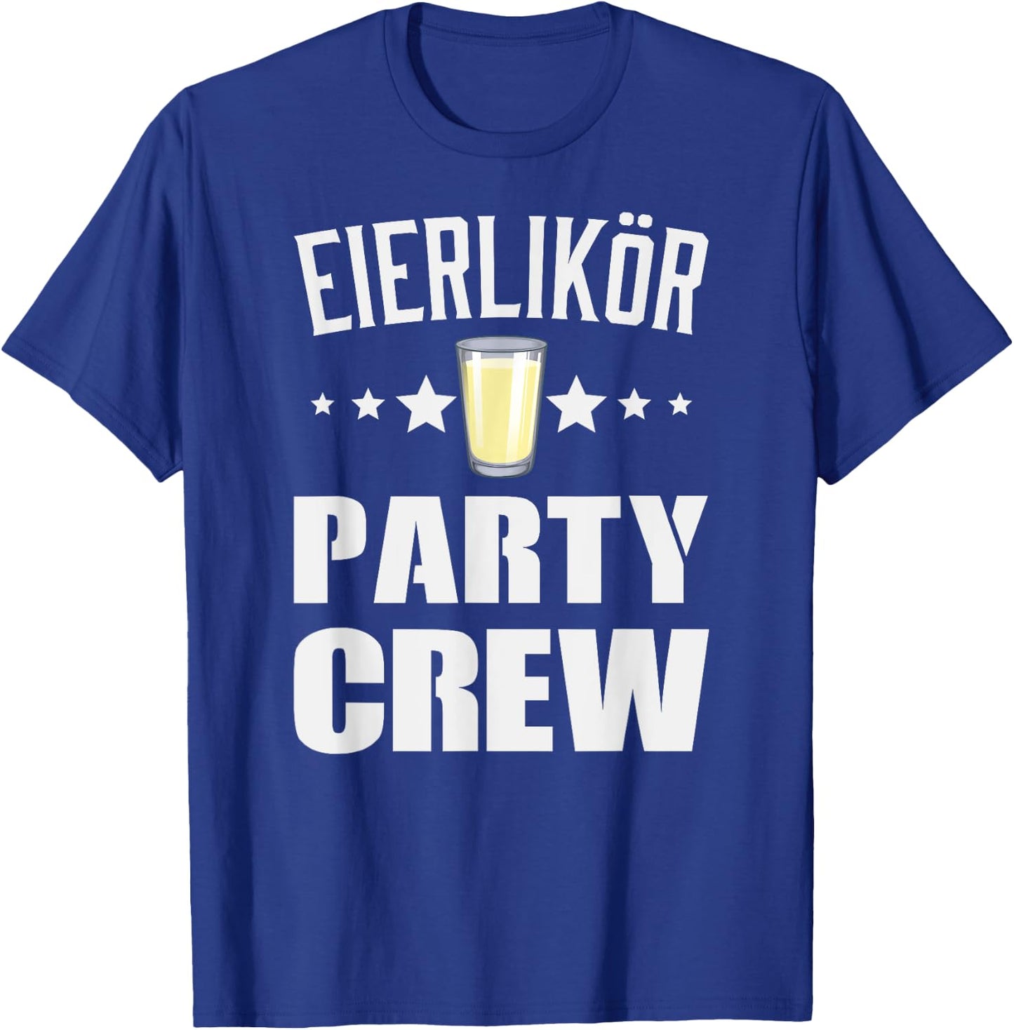 Egg Liqueur Party Crew Spring Party , black T-Shirt - T-Shirt | Royal