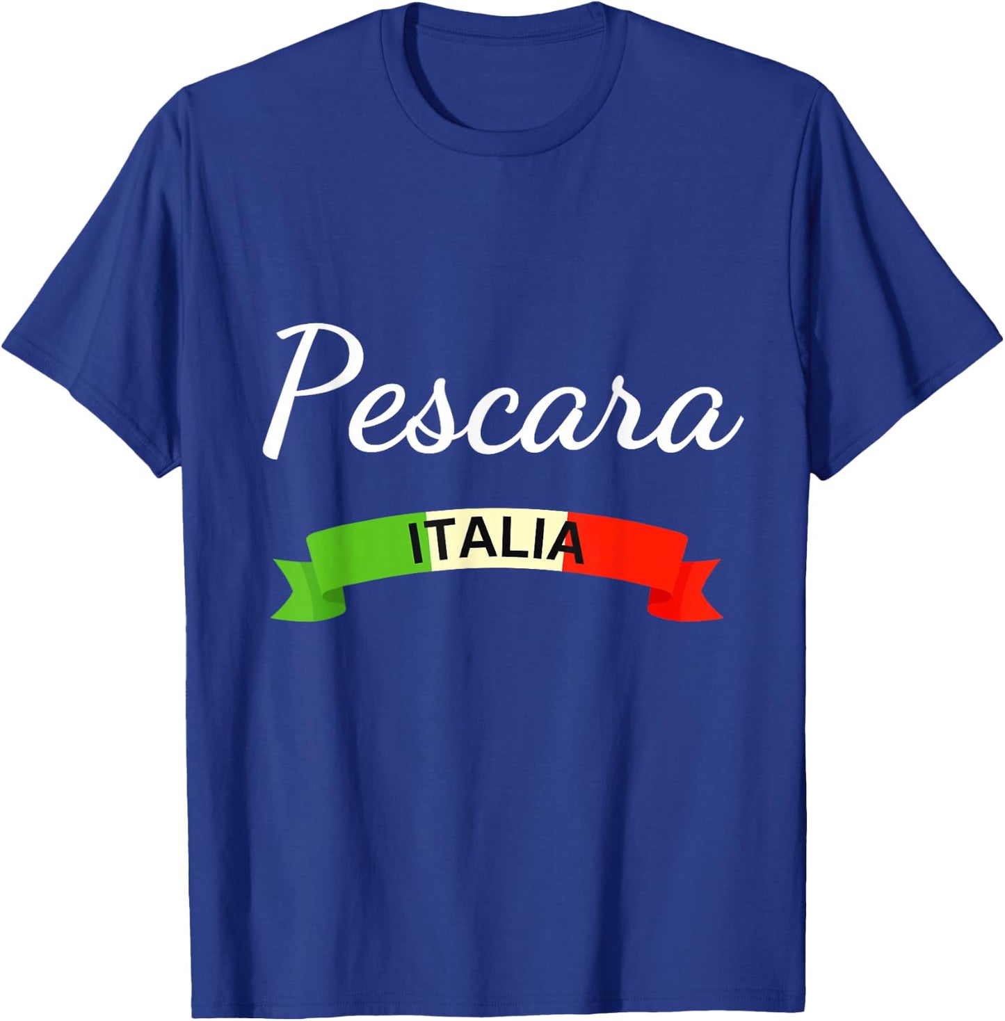 Pescara Italy Flag Italia Souvenir Matching Italian T-Shirt - T-Shirt | Royal